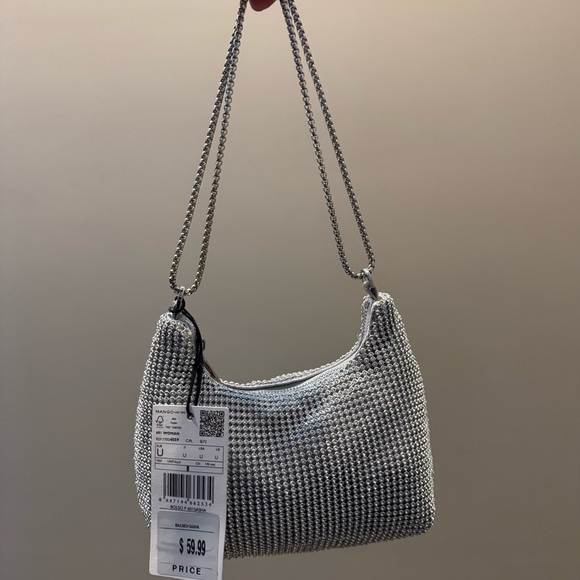 Mango Rhinestone Mini bag - Picture 6 of 6